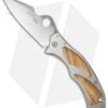 Spyderco Volpe Frame Lock Knife Stainless Steel/Olivewood (3.4" Satin) C99P 2 Spyderco Volpe Frame Lock Knife Stainless Steel/Olivewood (3.4" Satin) C99P -Spyderco Sales spyderco volpe c99p cm