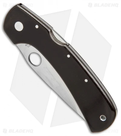 Spyderco Wayne Goddard Lock Back Knife Brown Micarta (3.625" Serr) *LOCK ROCK* 4 Spyderco Wayne Goddard Lock Back Knife Brown Micarta (3.625" Serr) *LOCK ROCK* - Image 2