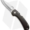Spyderco Wayne Goddard Small Lock Back Knife Brown Micarta (2.9" Satin Serr) -Spyderco Sales spyderco wayne goddard small brown BHQ 37228 er