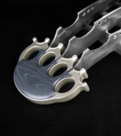 Spyderco SpyderClaws Stainless Adamantium (7" Satin) C20624WOLV -Spyderco Sales spyderco wolverine claw listing 5