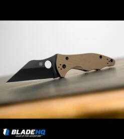 Spyderco Yojimbo 2 Knife Brown G-10 (3.125" Black S90V) C85GPBNBK2 11 Spyderco Yojimbo 2 Knife Brown G-10 (3.125" Black S90V) C85GPBNBK2 -Spyderco Sales spyderco yojimbo 2 brown g10 C85GPBNBK2 BHQ 74696 dl 3
