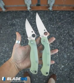 Spyderco M4 Military Knife Natural G-10 (4" Satin) C36GM4P Exclusive 13 Spyderco M4 Military Knife Natural G-10 (4" Satin) C36GM4P Exclusive -Spyderco Sales spyerdo military jade m4 C36GM4P BHQ 37116 dl 10